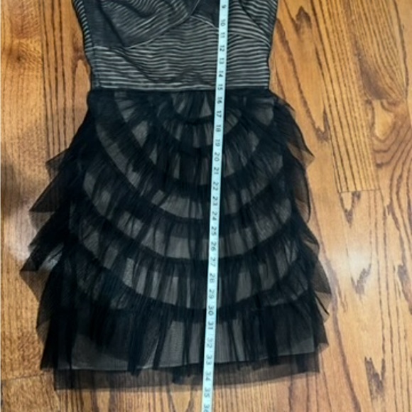 BCBGMaxAzria Black One-Shoulder Dress - Picture 2 of 11